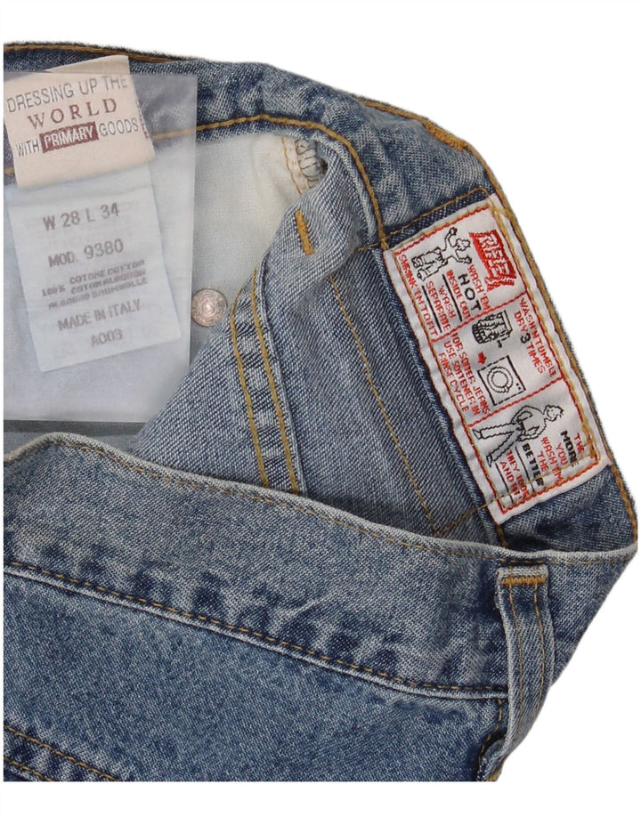 Jean droit femme Rifle W28 L34 bleu coton