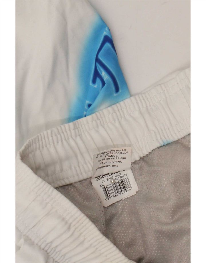 Billabong Short de bain graphique pour homme 2XL Blanc Polyester