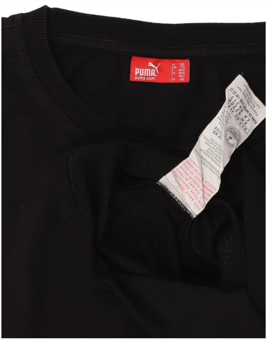 Puma Débardeur Homme 2XL Noir Coton