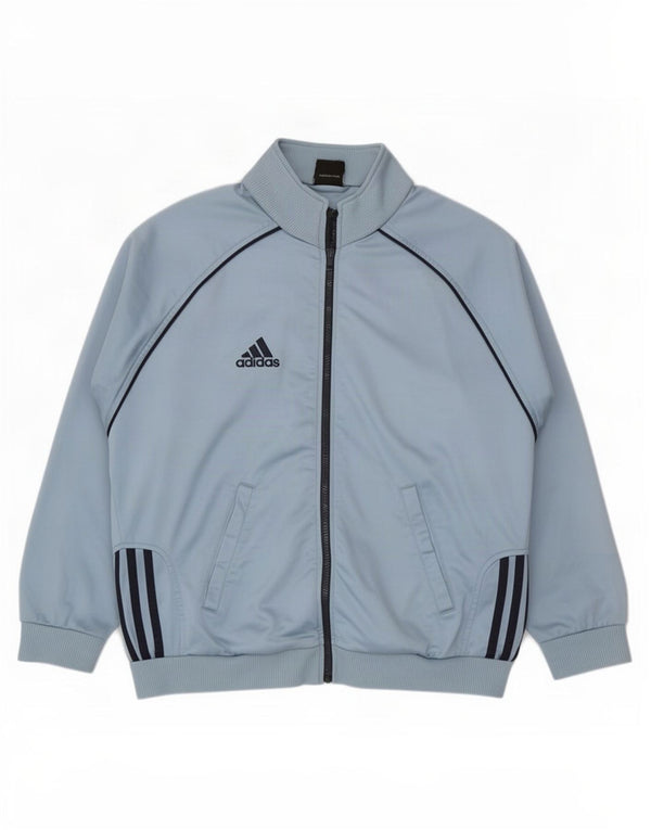 Adidas Veste de survêtement coupe ample pour homme UK 34/36 Petit Bleu