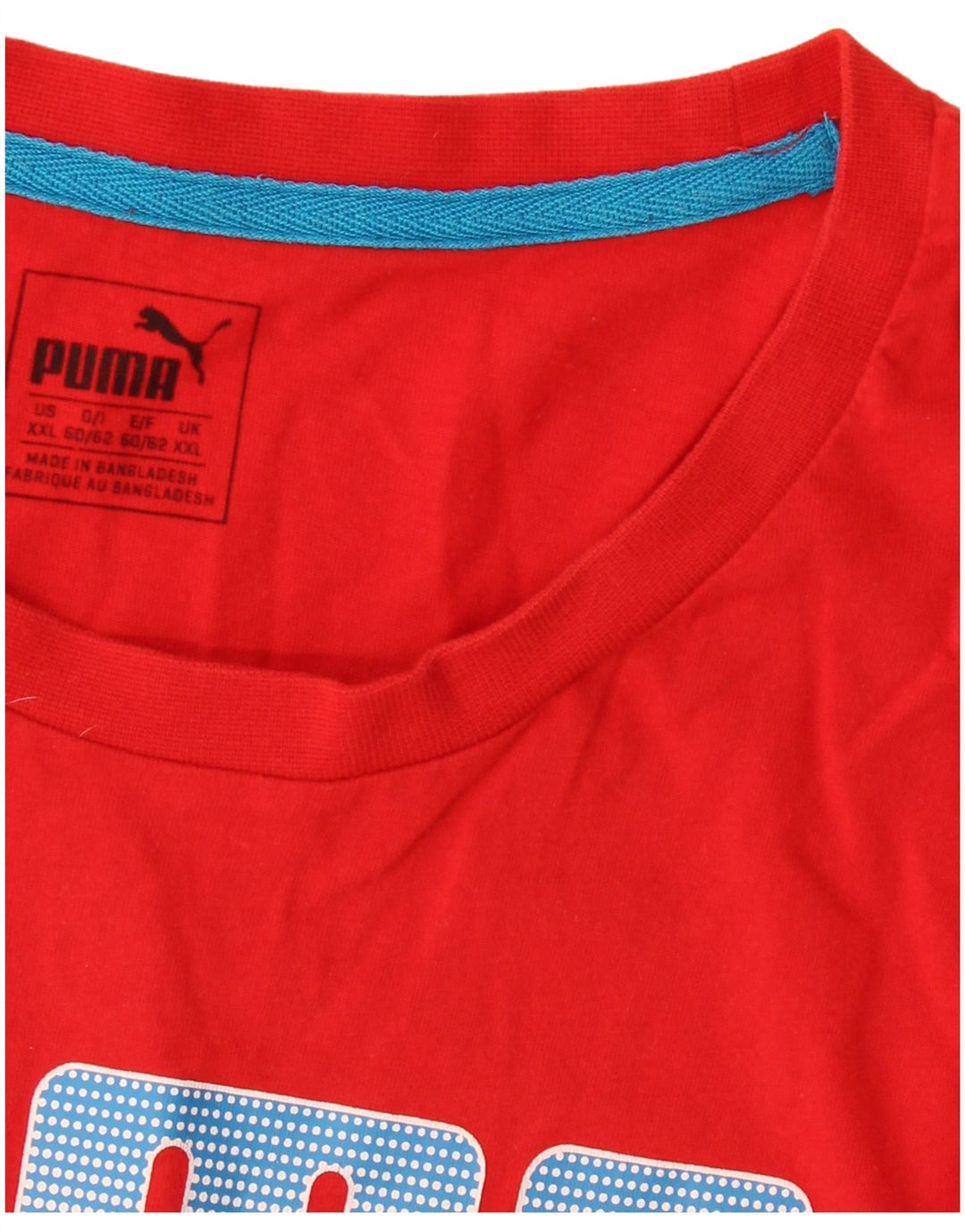Puma T-shirt graphique pour homme 2XL Rouge