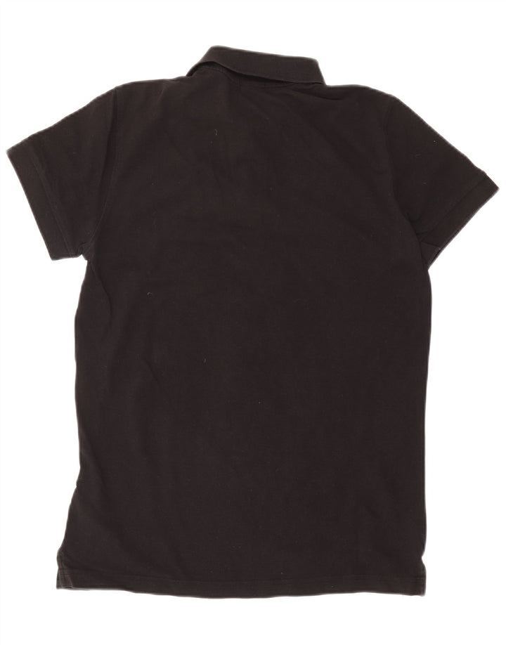 HUGO BOSS Polo Regular Fit Homme Coton Noir Moyen