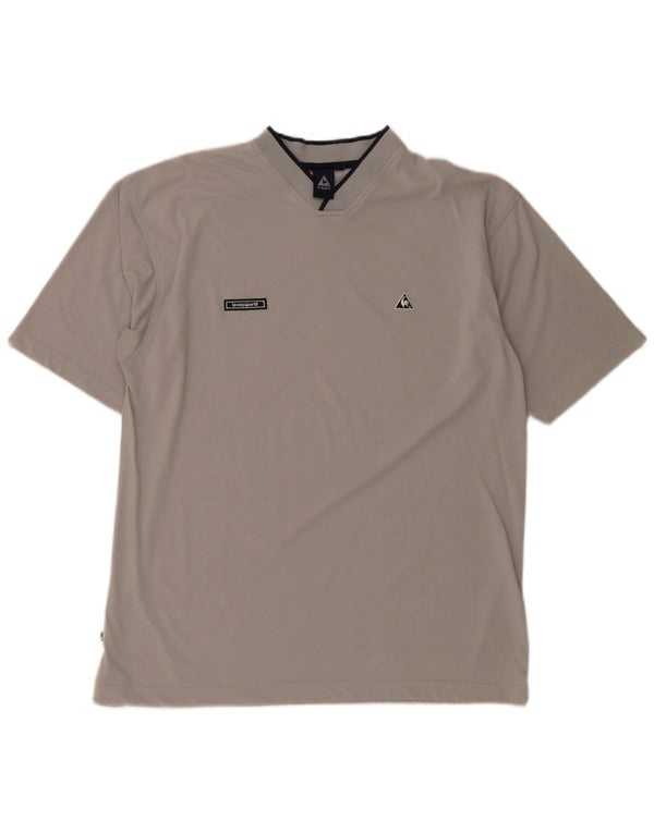 Le Coq Sportif T-Shirt Homme Haut Large Gris Polyester