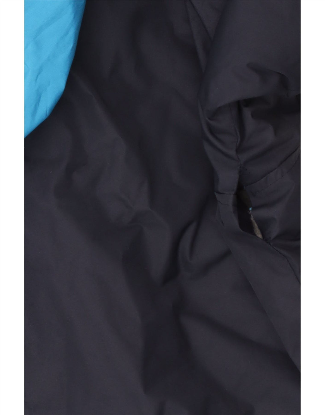 Kappa Veste coupe-vent graphique pour homme UK 38 Bleu marine moyen Colourblock