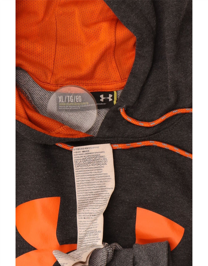 Under Armour Pull à capuche Graphic Homme XL Gris Polyester