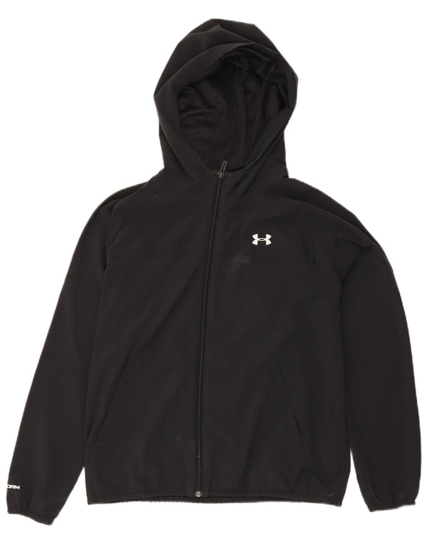 Under Armour Veste de Survêtement à Capuche Homme Noir Moyen Polyester