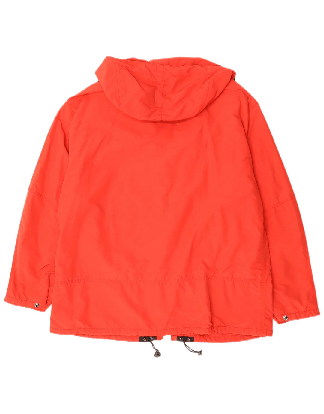 JET SET Veste coupe-vent à capuche pour homme UK 42 XL Rouge Colourblock