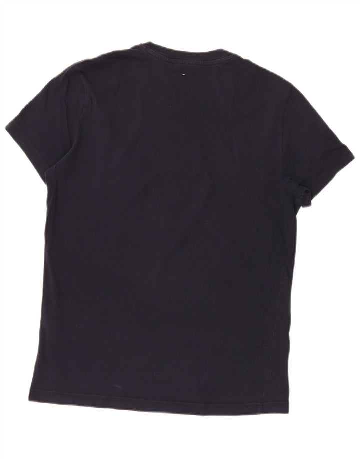 Champion T-shirt graphique pour femme UK 14 Bleu marine moyen
