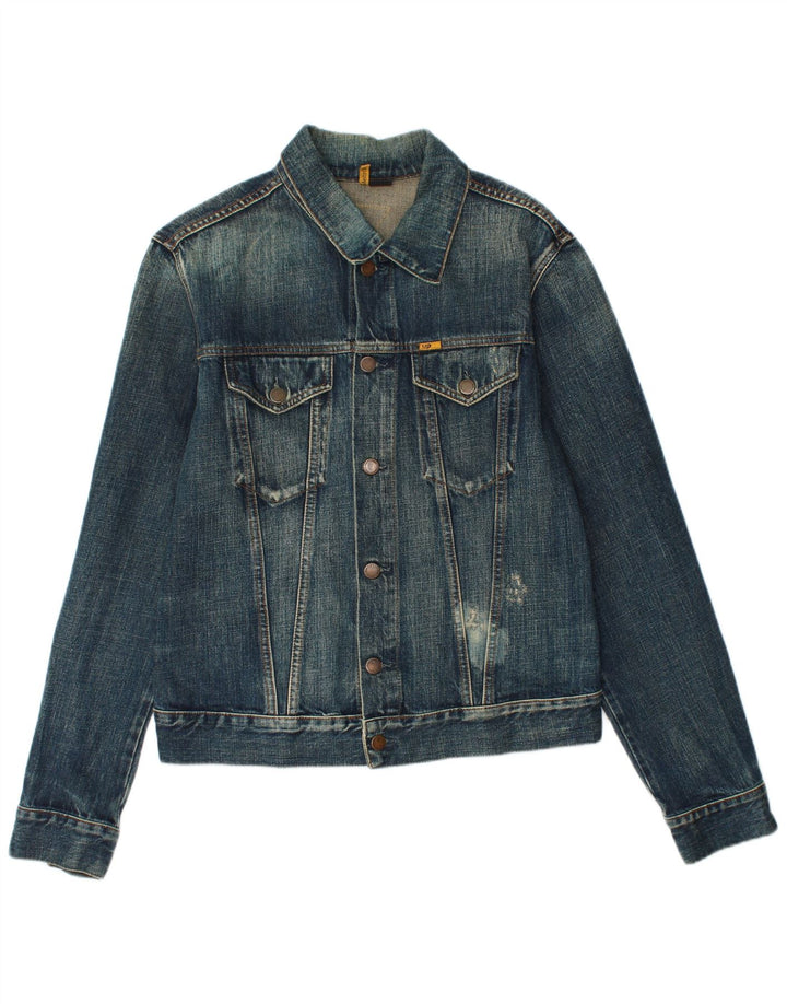 MELTIN' POT Veste en jean pour homme UK 40 Grand coton bleu