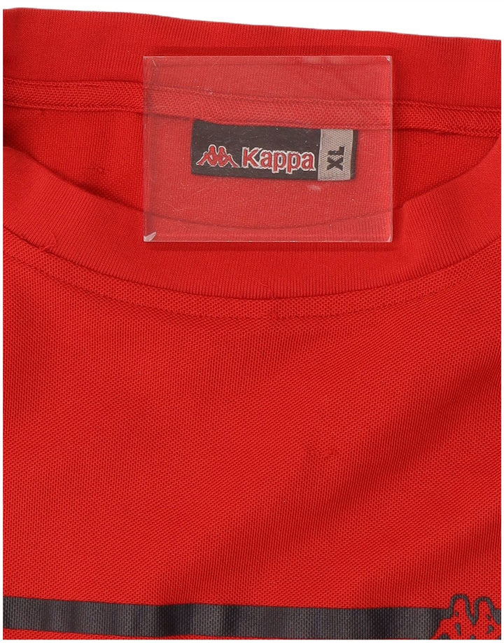 KAPPA T-Shirt Homme Top XL Rouge