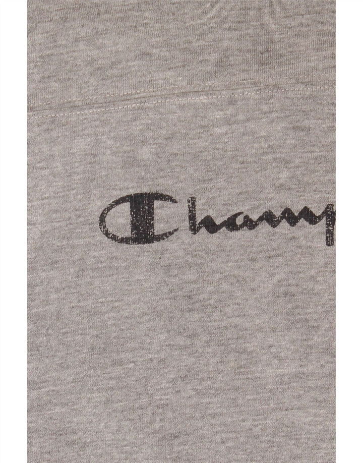 Champion Haut Graphique Homme Manches Longues 2XL Gris Coton