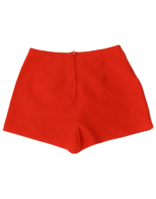 Benetton Pantalon Chaud Femme IT 40 Small W26 Rouge