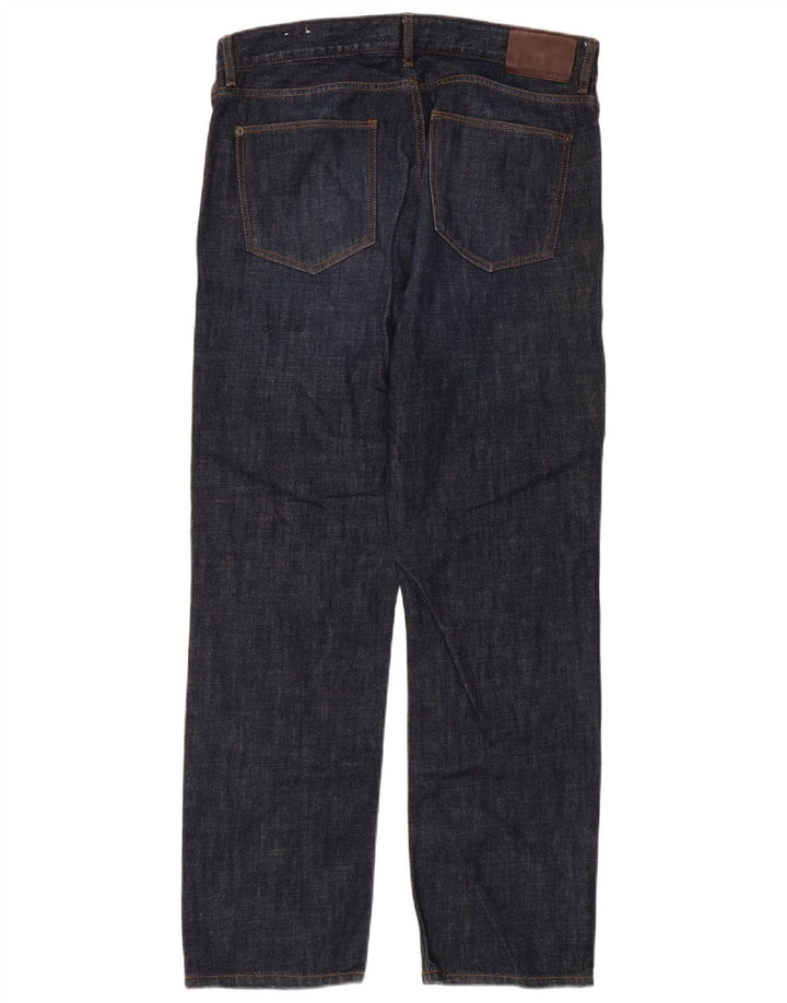 Fat Face Jean droit homme W34 L32 bleu coton