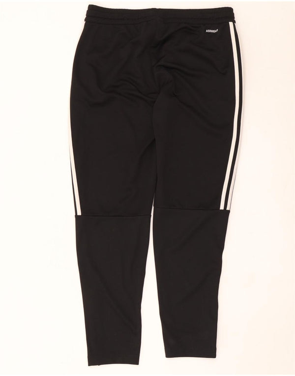 Adidas Pantalon de survêtement Aeroready pour femme UK 16/18 Large Noir Polyester