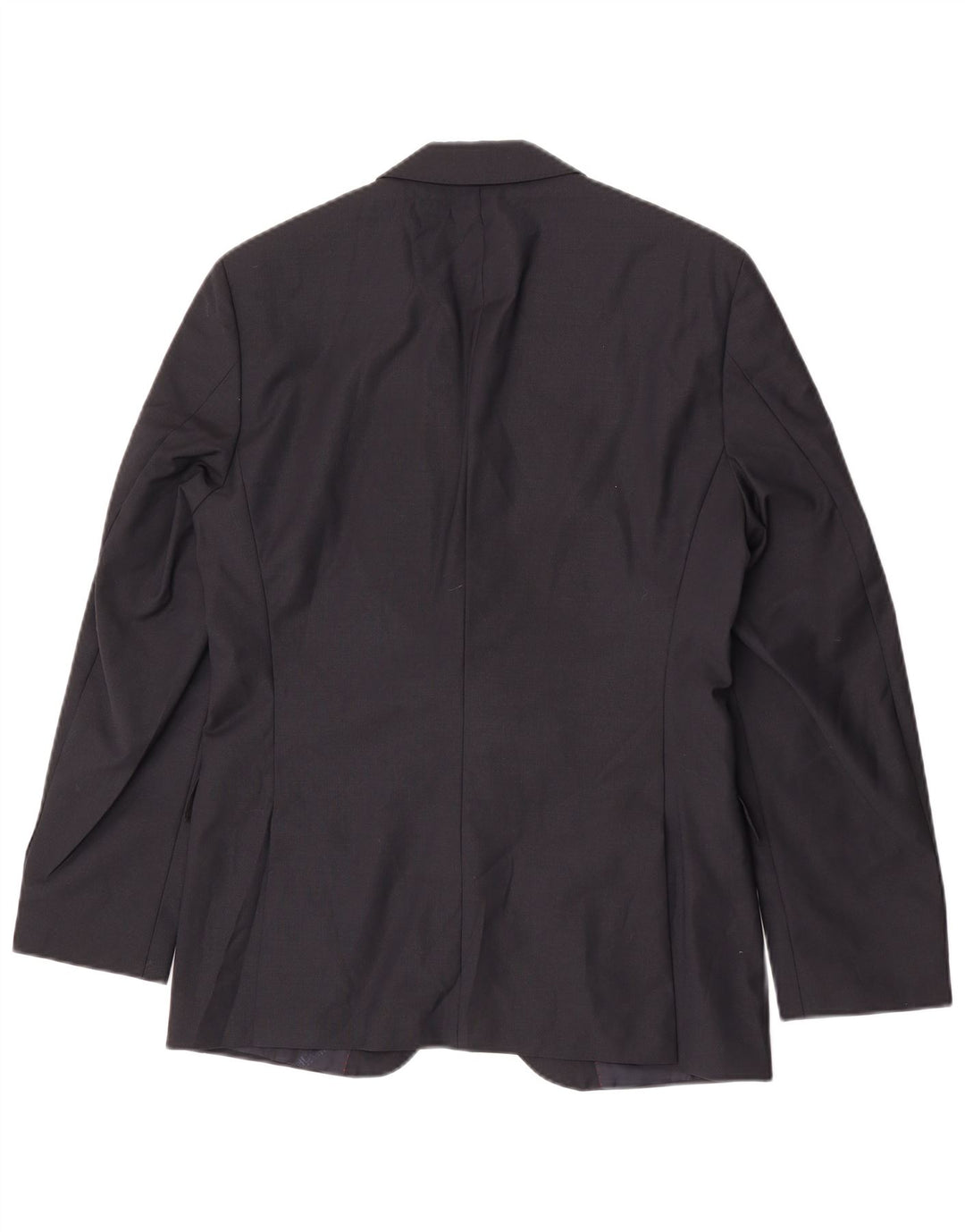 Hugo Boss Veste blazer à 2 boutons pour homme UK 46 Small Bleu marine Viscose