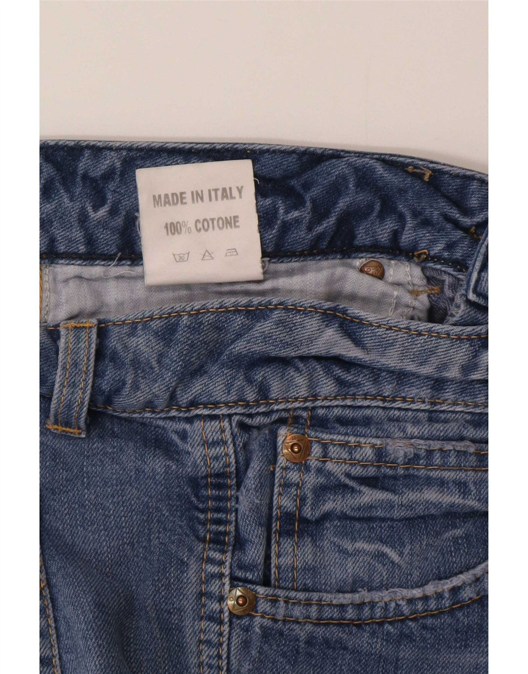 Roy Rogers Jean droit femme W30 L34 bleu coton
