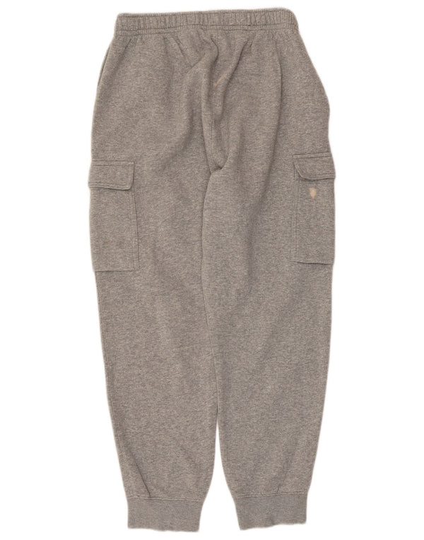 Nike Pantalon de survêtement court cargo en coton moucheté gris moyen pour homme