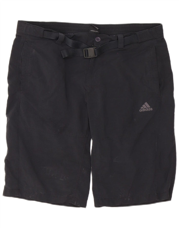 Adidas Hommes Climalite Chino Shorts W38 XL Noir Polyester