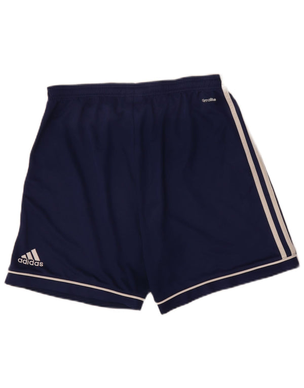 Adidas Short de sport Climalite Homme Bleu Marine Moyen Polyester