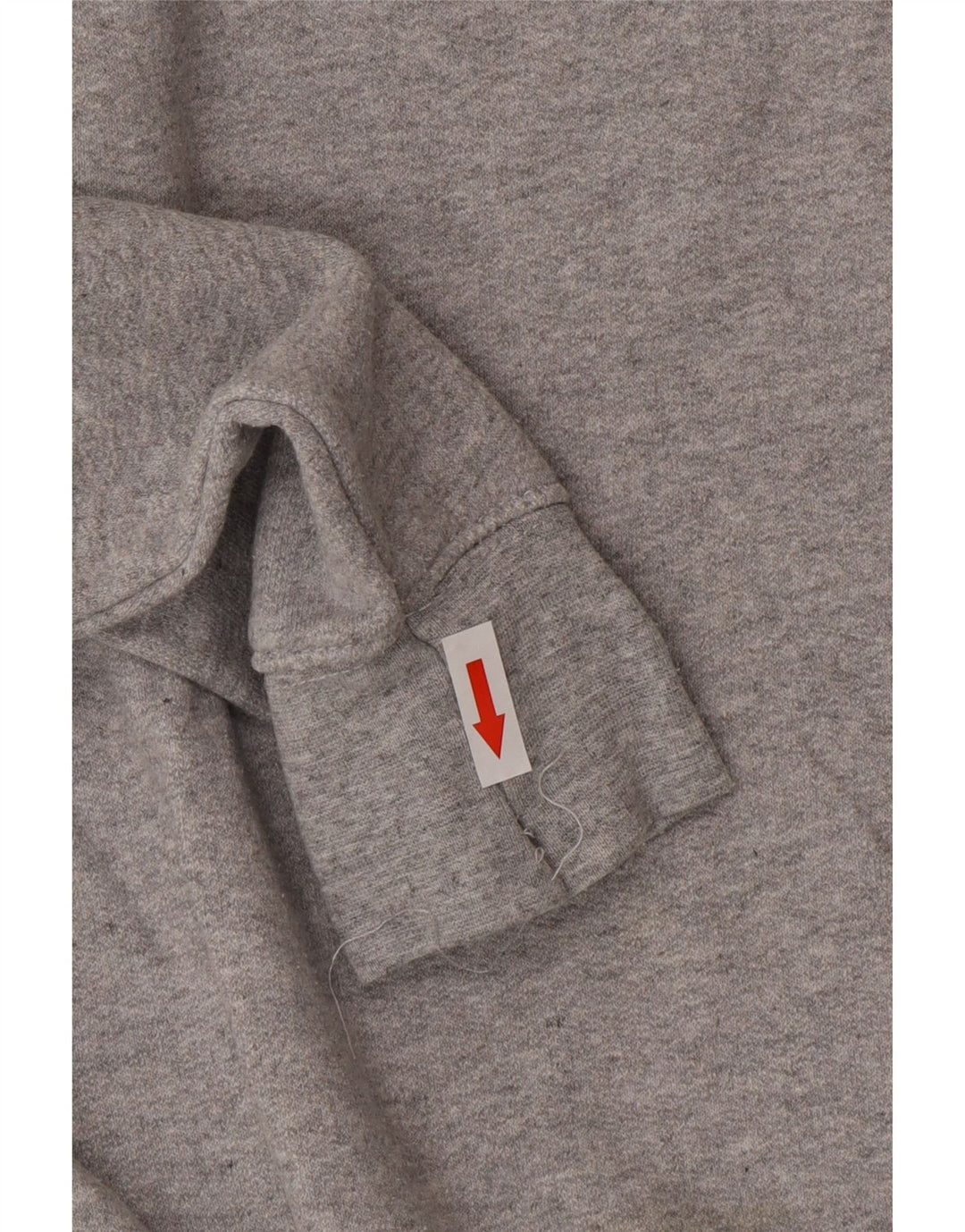 Topshop Sweat-Shirt Graphique Homme Petit Gris Coton