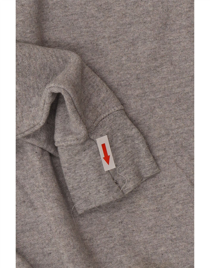 Topshop Sweat-Shirt Graphique Homme Petit Gris Coton