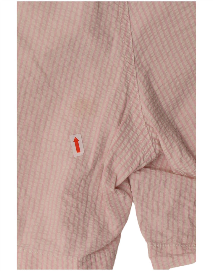 POLO RALPH LAUREN Short de Bain Homme Coton Rayé Rose Moyen
