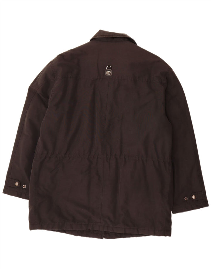 Piero Guidi Veste utilitaire pour homme UK 42 XL Coton noir