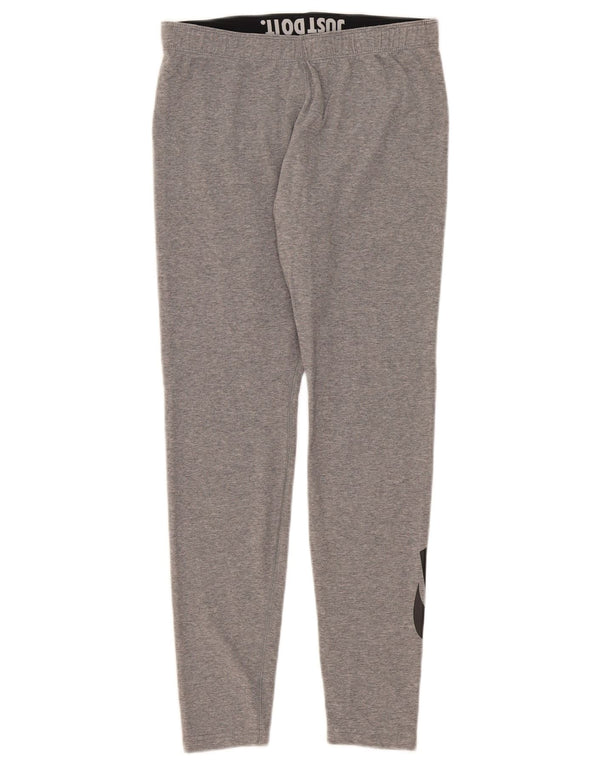 Nike Legging graphique pour femme UK 14 Grand coton gris