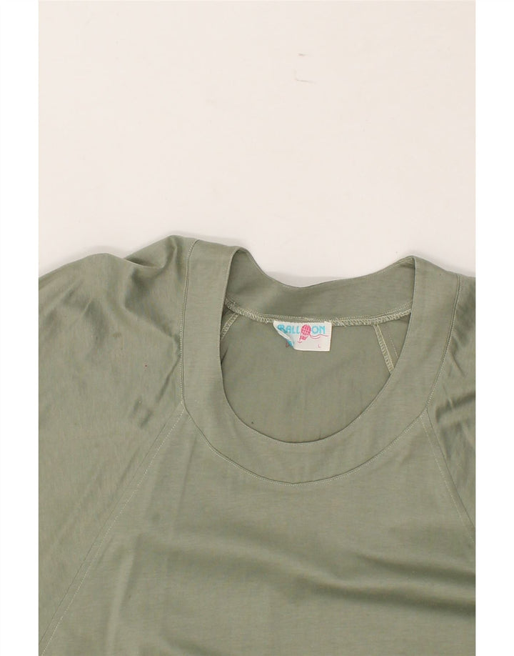 BALLOON Womens Top Long Sleeve UK 16 Large Grey Vintage Balloon and Second-Hand Balloon from Messina Hembry 