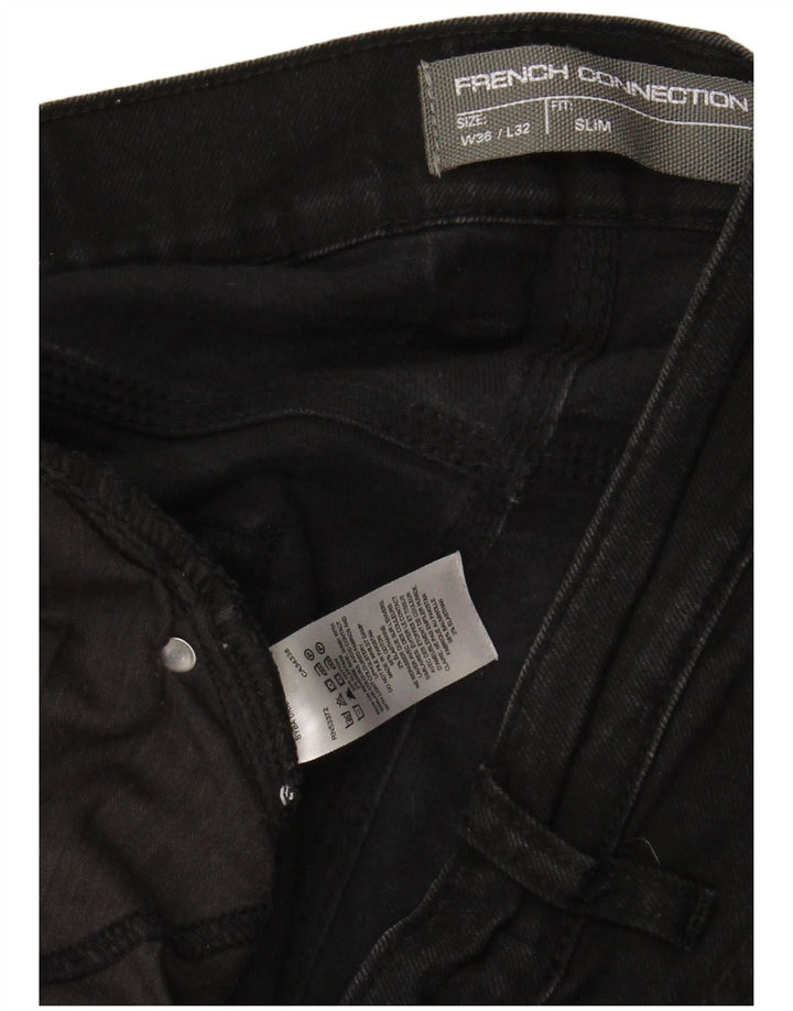 FRENCH CONNECTION Jean Slim Homme W36 L32 Coton Noir