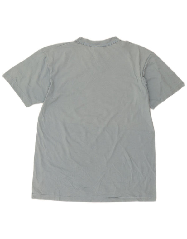 Diadora T-Shirt Graphique Haut Large Bleu Coton Homme
