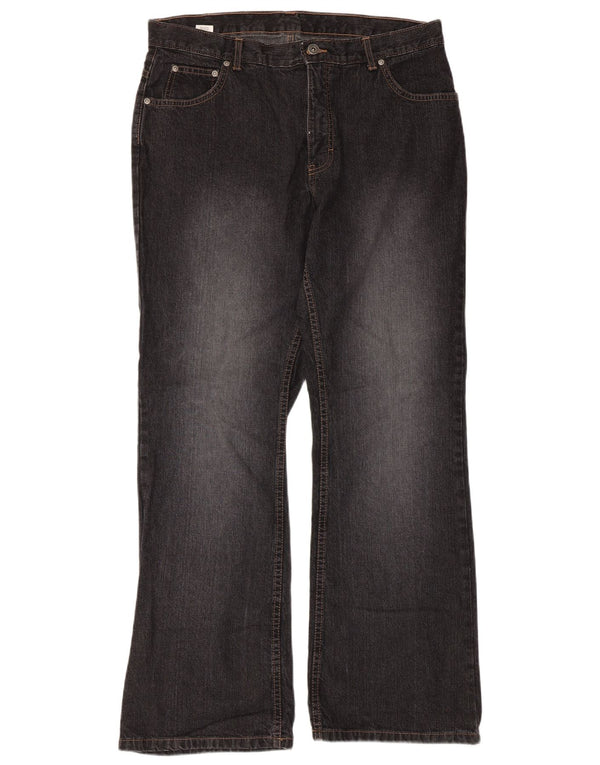 Marks & Spencer Jean bootcut pour femme UK 16 Large W34 L30 Coton noir