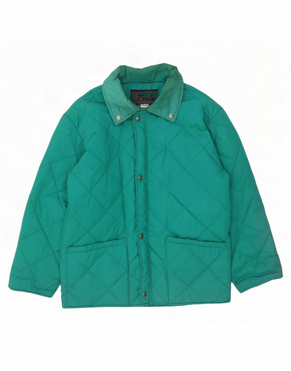 Fila Veste matelassée homme IT 50 Large Turquoise Polyester