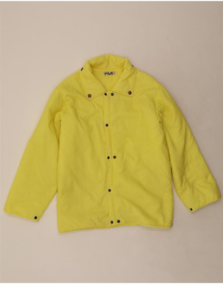 Fila Veste matelassée Liner Homme IT 48 Jaune Moyen