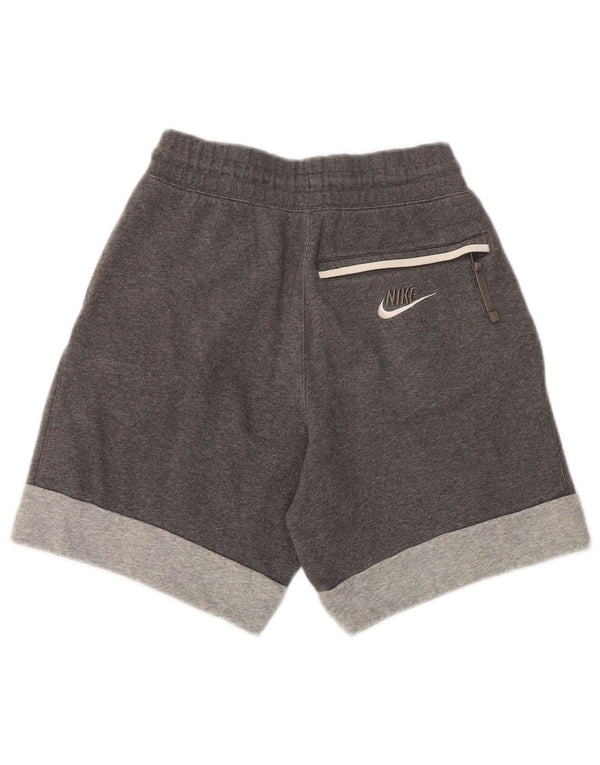 Short de sport graphique Nike XS en coton moucheté gris