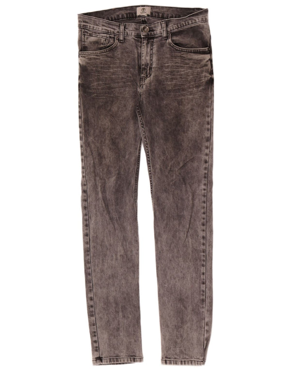 Timberland Jean Slim Graphique Fille 15-16 Ans W30 L32 Gris