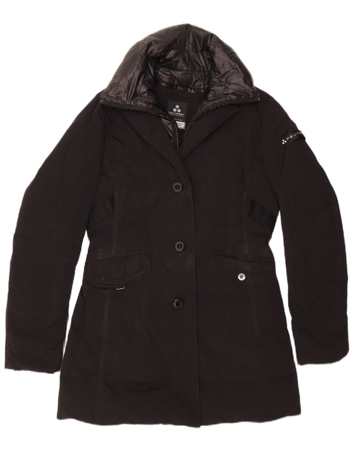 PEUTEREY Manteau Rembourré IT 42 Femme Noir Moyen Polyamide