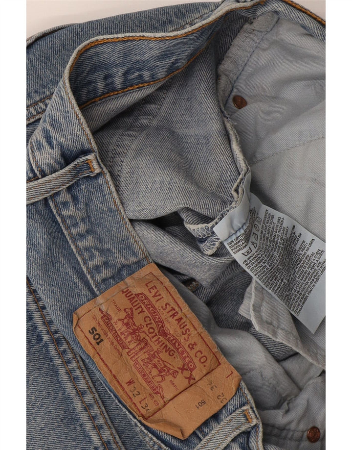 Levi's Jean Droit 501 Homme Bleu W32 L34 Coton