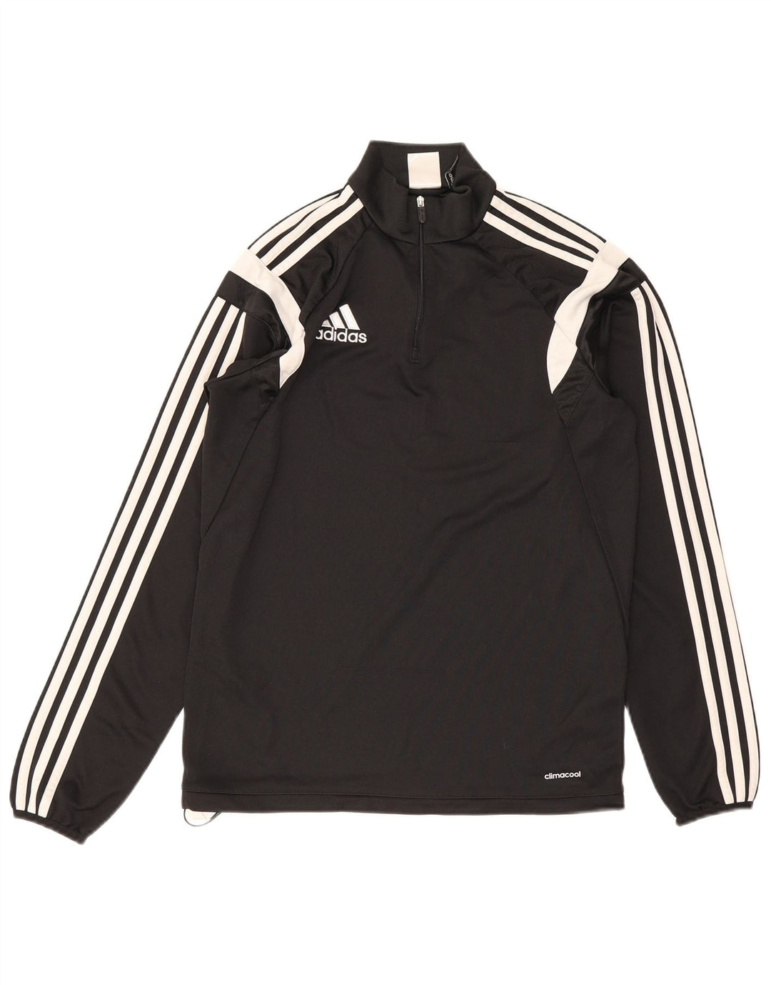 Adidas Haut de survêtement Climacool pour homme Noir Small Colorblock