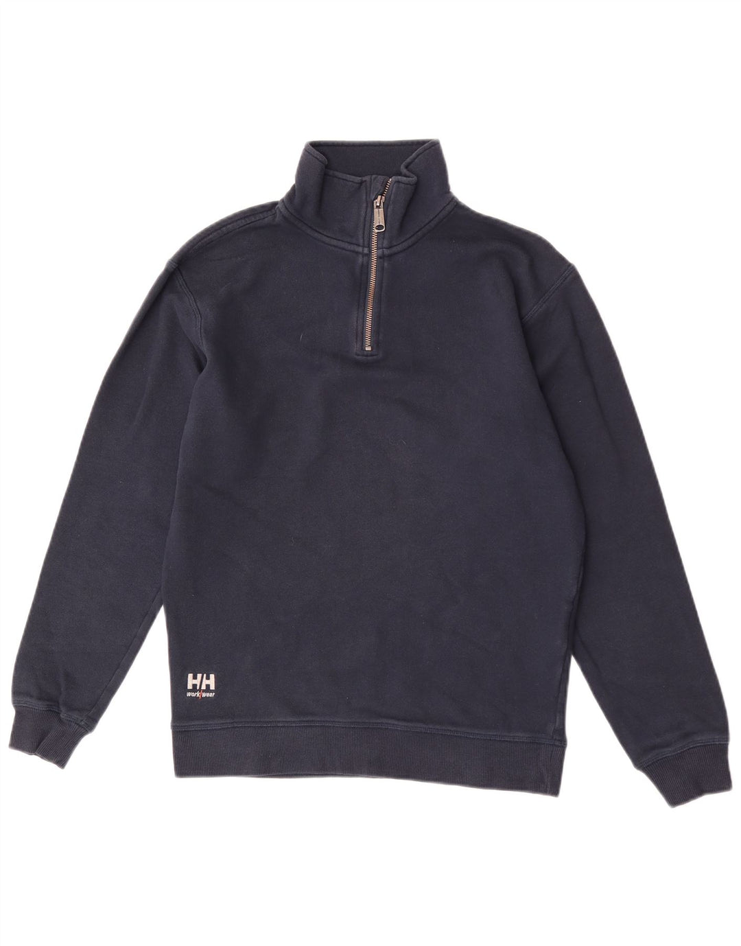 Helly Hansen Sweat-shirt à col zippé pour homme en coton bleu marine moyen