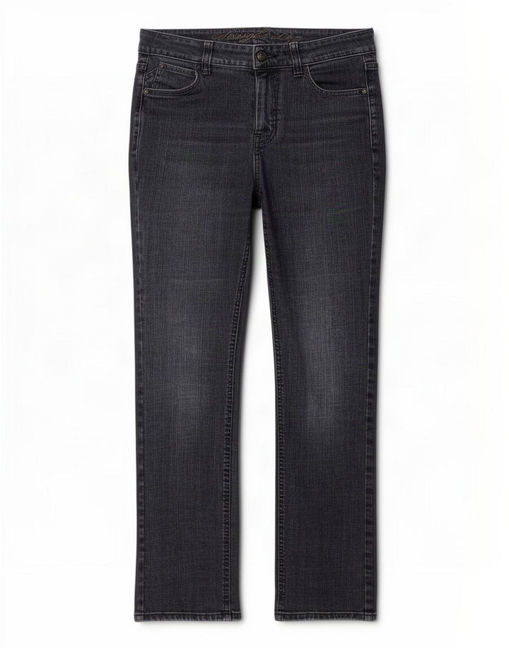 Marks & Spencer Jean bootcut pour femme UK 10 Small W27 L29 Bleu marine Coton