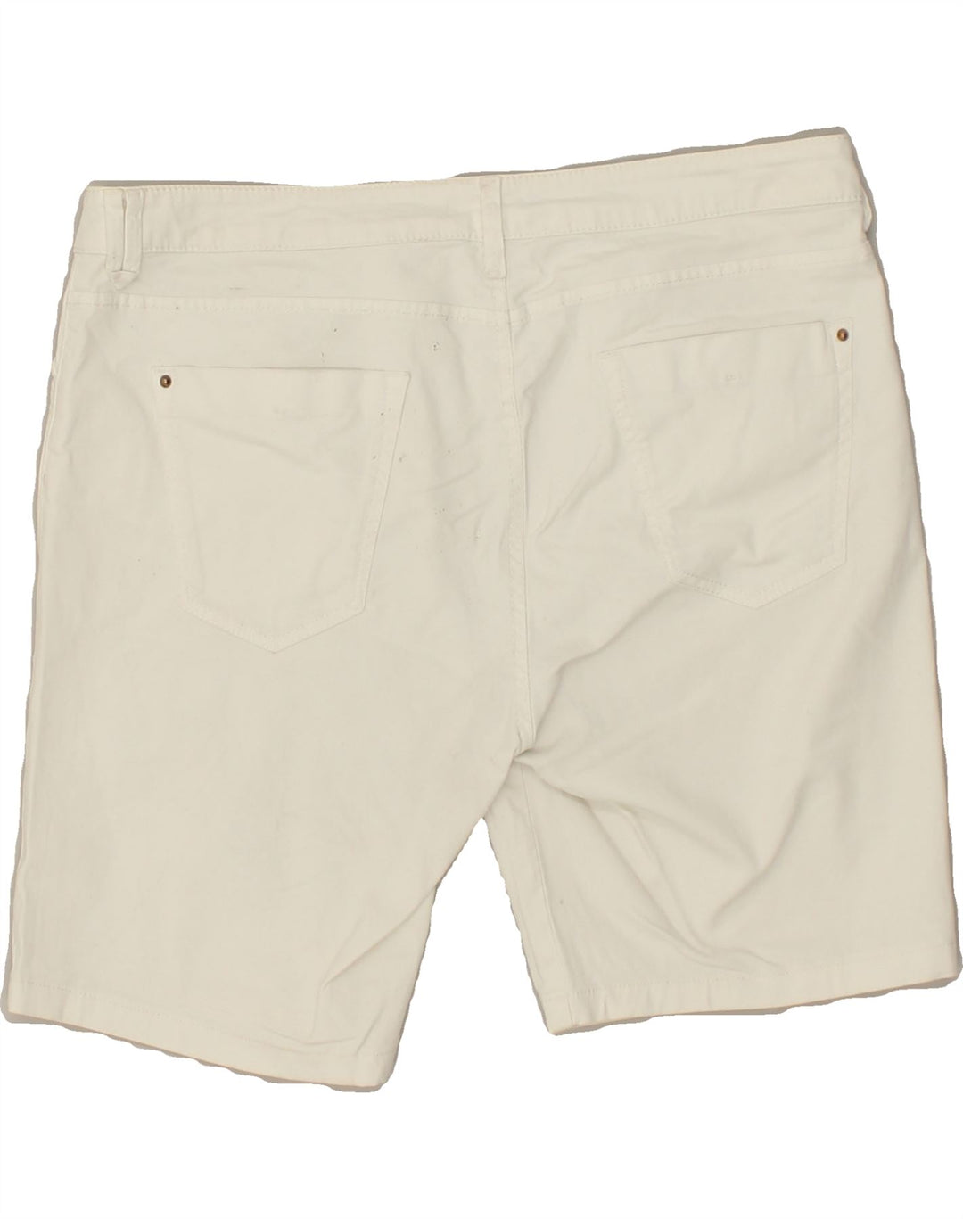 MASSIMO DUTTI Womens Casual Shorts W32 Large  White Vintage Massimo Dutti and Second-Hand Massimo Dutti from Messina Hembry 