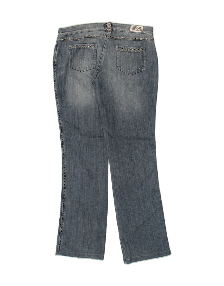 ROCCOBAROCCO Womens Bootcut Jeans W34 L33 Blue Vintage Roccobarocco and Second-Hand Roccobarocco from Messina Hembry 