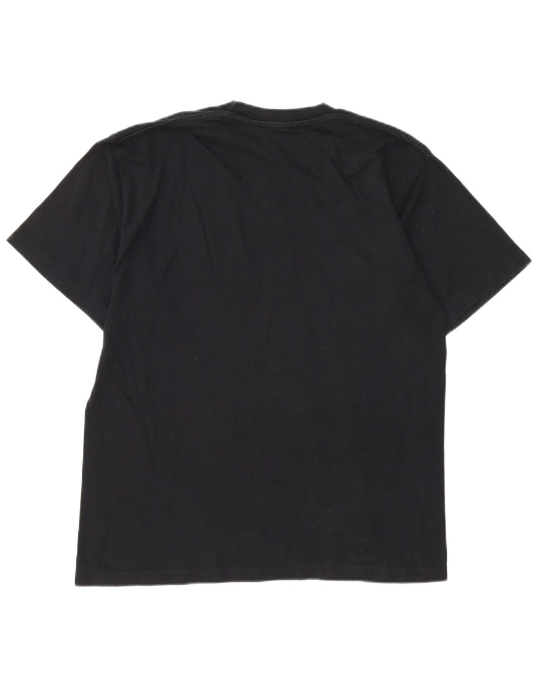 CHAMPION T-Shirt Graphique Homme Noir Moyen Coton