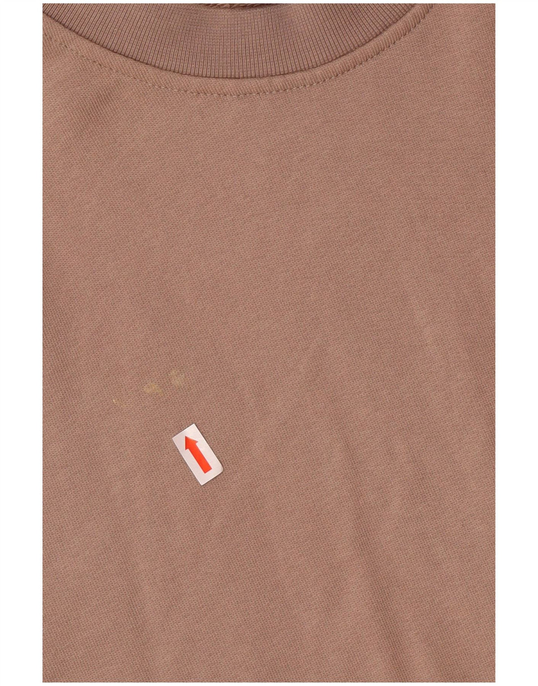 JACK & JONES Sweat-Shirt Graphique Homme Beige Moyen Coton