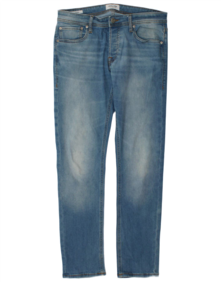Jack & Jones Jean Slim Homme W32 L32 Bleu Coton