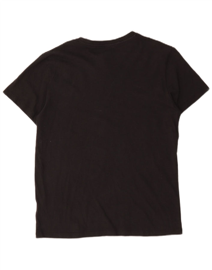 Jack & Jones T-Shirt Homme Haut Large Noir Coton