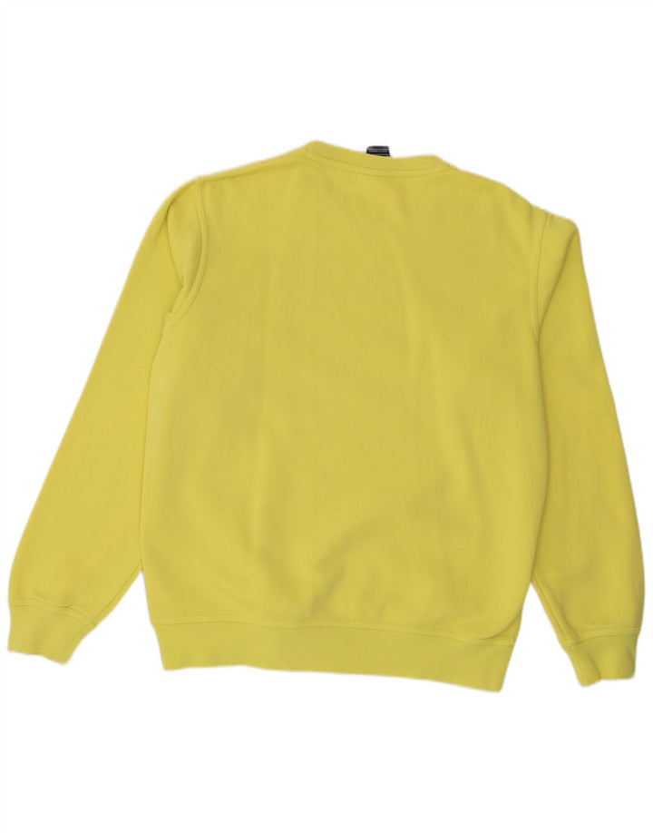Nike Sweat-shirt en coton jaune moyen pour homme