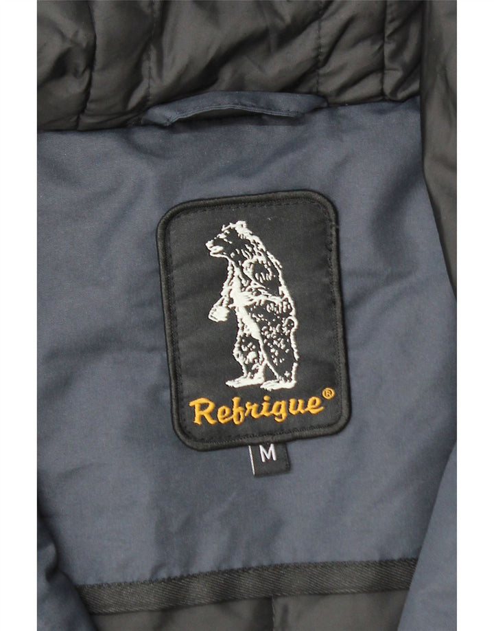 Refrigue Parka à capuche pour homme UK 38 Bleu marine moyen Polyester