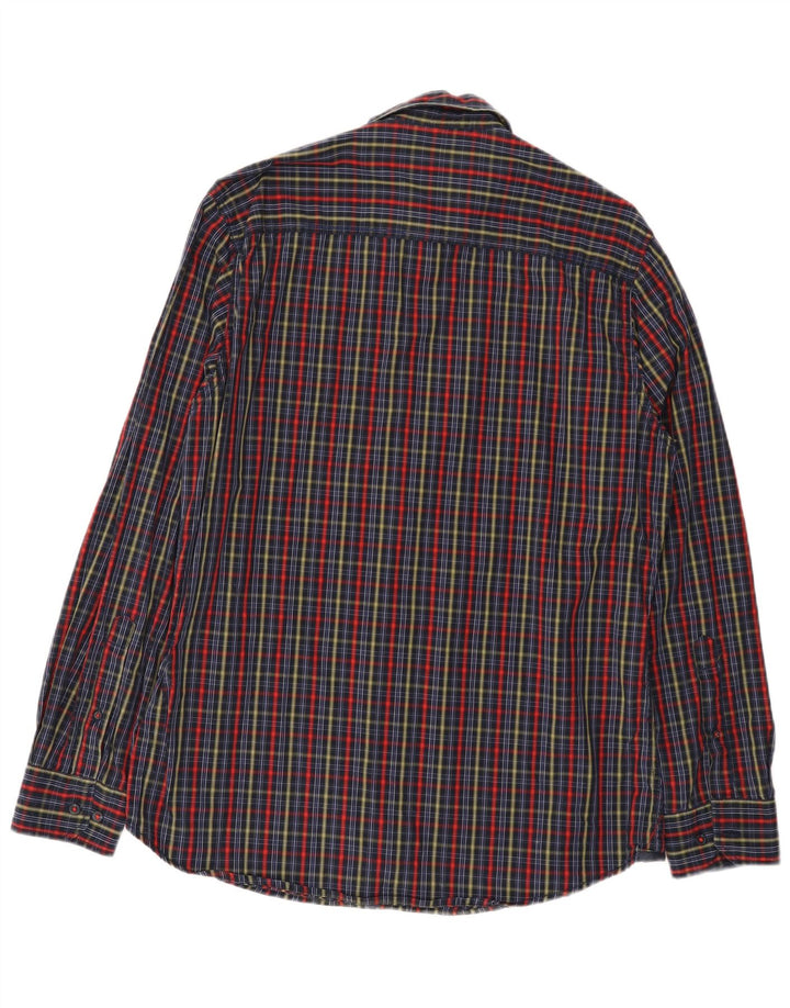 Engbers Chemise Regular Fit Homme Taille 41/42 Grand Coton à Carreaux Multicolore